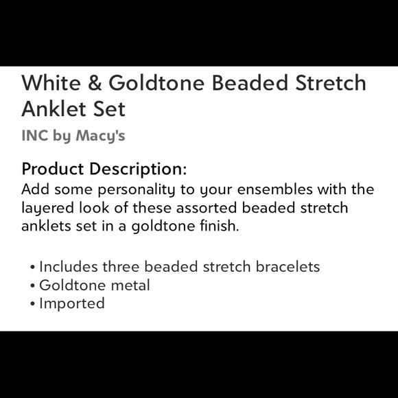 Stretch anklet set - Picture 6 of 6